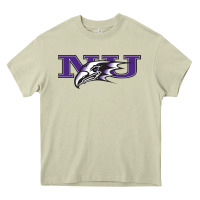 Mossy Niagara Purple Eagles Heavy Core Tee - linhVisuals