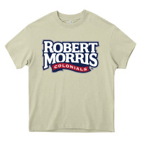 Mossy Robert Morris Colonials Wordmark Heavy Core Tee - linhVisuals