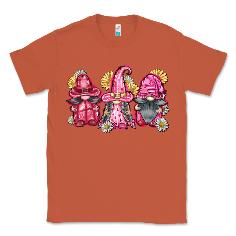 Breast Cancer Gnomes Classic Tee by FaDigitalArtStudio | Teevron