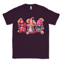 Plum breast cancer gnomes Classic Tee - FaDigitalArtStudio