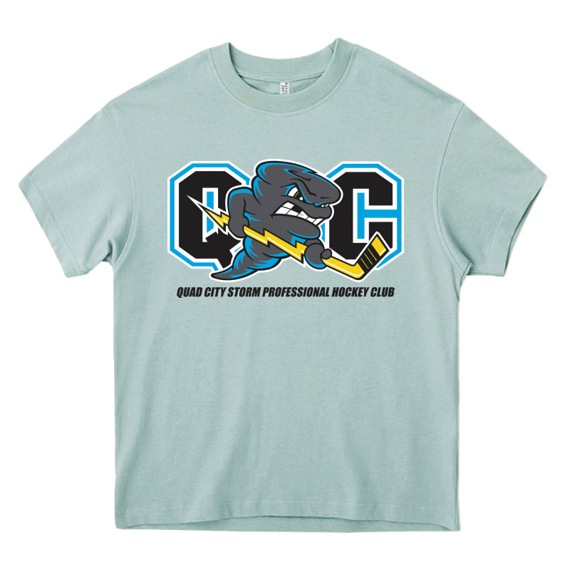 Quad City Storm Heavy Core Tee by linhVisuals | Teevron