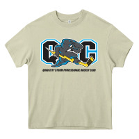 Mossy quad city storm Heavy Core Tee - linhVisuals