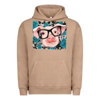 Pigment Burro gemstone and cowhide pig Urban Hoodie - RanaPortraitStore