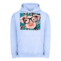 Pigment Grape Ice gemstone and cowhide pig Urban Hoodie - RanaPortraitStore