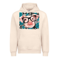 Sandshell gemstone and cowhide pig Urban Hoodie - RanaPortraitStore