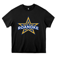Black roanoke rail yard dawgs Heavy Core Tee - linhVisuals