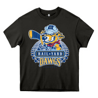 Asphalt roanoke rail yard dawgs Heavy Core Tee - linhVisuals