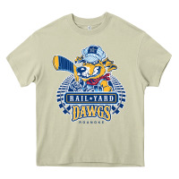 Mossy roanoke rail yard dawgs Heavy Core Tee - linhVisuals