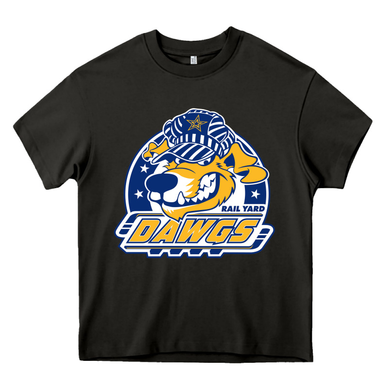 Roanoke Rail Yard Dawgs Heavy Core Tee by linhVisuals | Teevron