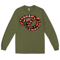 Army Green milk snake Long Sleeve Tee - LillyAllenDesigns