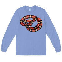Colony Blue milk snake Long Sleeve Tee - LillyAllenDesigns