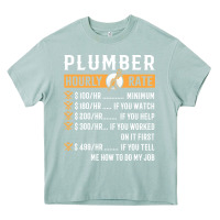 Arona funny plumber gifts   plumber hourly rate hoodie Heavy Core Tee - linhVisuals