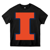 Black Illinois Fighting Illini, Merch Heavy Core Tee - linhVisuals