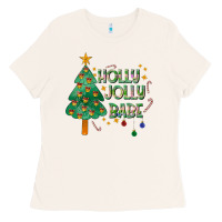 Bone Jolly Jolly Babe Ladies Tee - CowhideDigitalArt