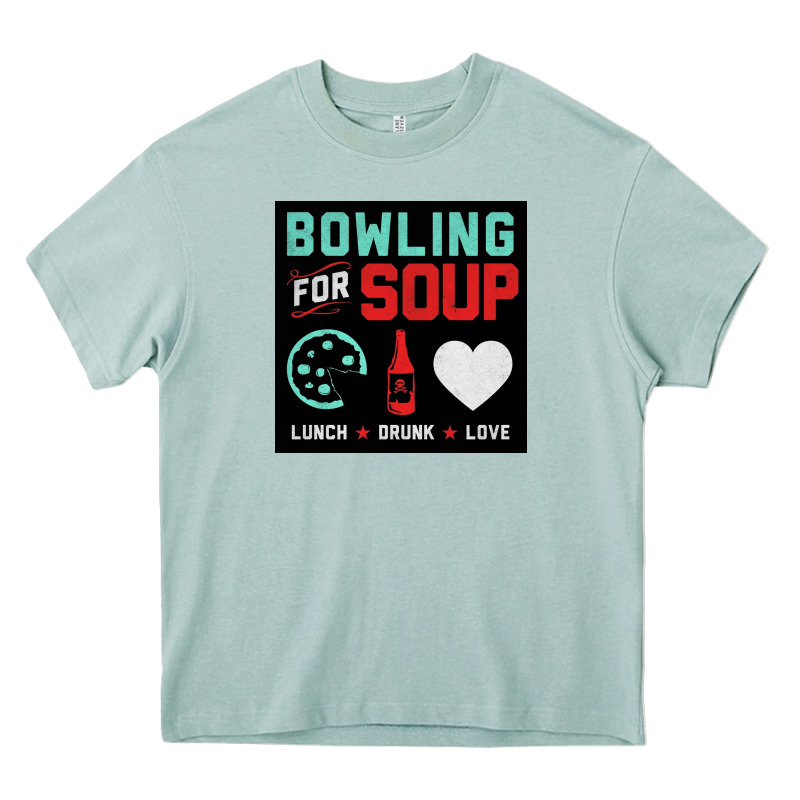 #bowling For Soup Lunch Drunk Love Tour 2022 Heavy Core Tee by linhVisuals | Teevron