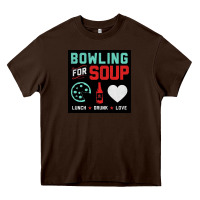 Chocolate Brown #bowling for soup lunch drunk love tour 2022 Heavy Core Tee - linhVisuals