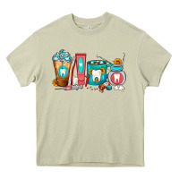 Mossy Dentist Coffee Cups Heavy Core Tee - FaDigitalArtStudio