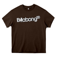 Chocolate Brown BILLABONG LIGHT Heavy Core Tee - linhVisuals