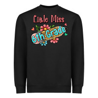 Black little miss sixth grade Heavyweight Sweatshirt - RanaPortraitStore