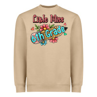 Mushroom little miss sixth grade Heavyweight Sweatshirt - RanaPortraitStore