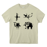 Mossy divine beasts symbols Heavy Core Tee - linhVisuals