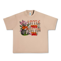 Burro Little Miss Cotton Tail Urban Heavy Tee - CowhideDigitalArt