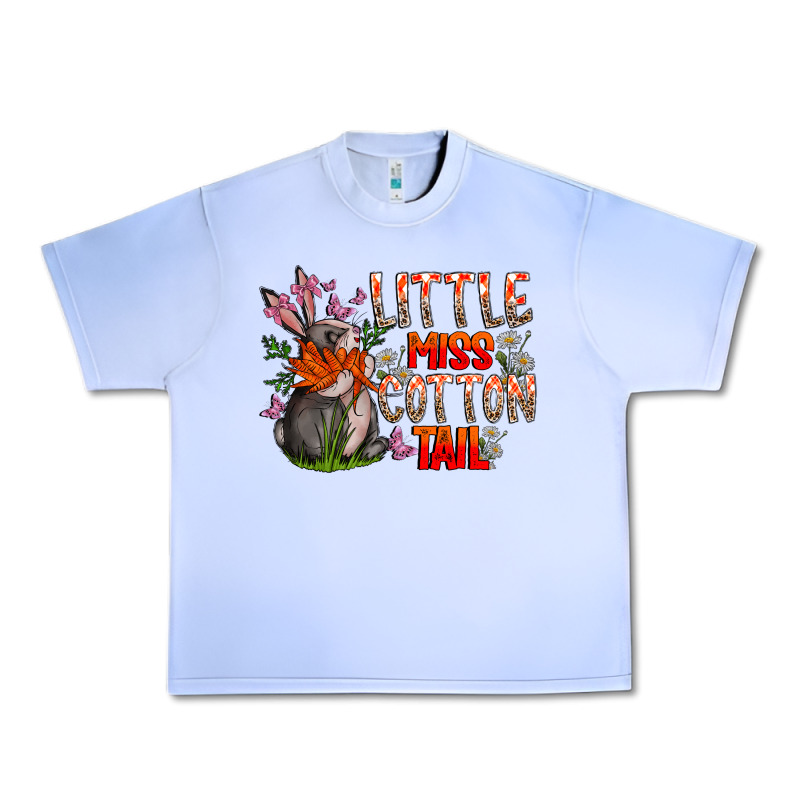 Little Miss Cotton Tail Urban Heavy Tee by CowhideDigitalArt | Teevron