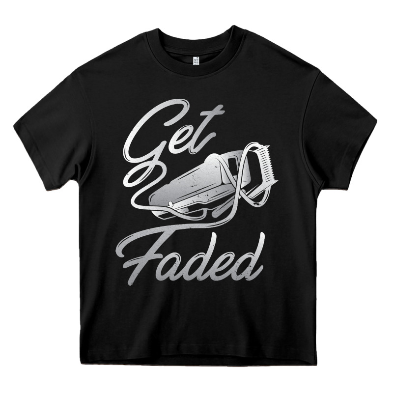 Get Faded Barber Barbershop Hairdresser Pullover Hoodie Heavy Core Tee by linhVisuals | Teevron