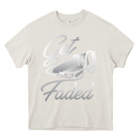 Cream get faded barber barbershop hairdresser pullover hoodie Heavy Core Tee - linhVisuals