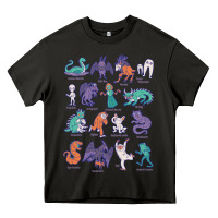 Asphalt cryptid creatures   mythology Heavy Core Tee - linhVisuals