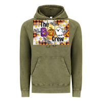 Vintage Olive The boo crew Vintage Hoodie - Artiststas