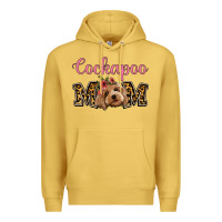 Antique Gold Cockapoo Mom Premium Hoodie - Jasminsmagicworld