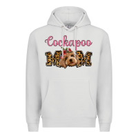 Dove Grey Cockapoo Mom Premium Hoodie - Jasminsmagicworld