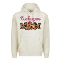 Oatmeal Heather Cockapoo Mom Premium Hoodie - Jasminsmagicworld