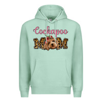 Seafoam Cockapoo Mom Premium Hoodie - Jasminsmagicworld