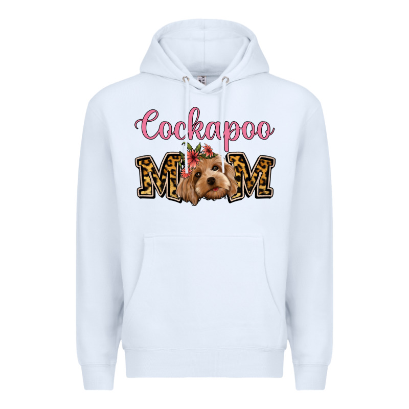 Cockapoo Mom Premium Hoodie by Jasminsmagicworld | Teevron