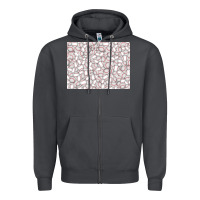 Smoke baseball seamless background  (3200x2400px) Zipper Hoodie - Jasminsmagicworld