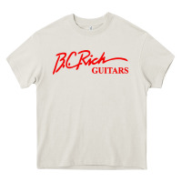 Cream bc rich guitar Heavy Core Tee - linhVisuals