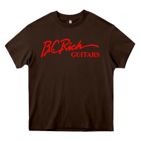 Chocolate Brown bc rich guitar Heavy Core Tee - linhVisuals