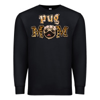 Black Pug Mom Premium Sweatshirt - Jasminsmagicworld