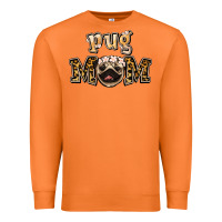 Carrot Pug Mom Premium Sweatshirt - Jasminsmagicworld