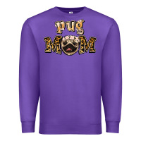 Purple Pug Mom Premium Sweatshirt - Jasminsmagicworld