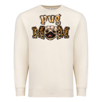 Sandshell Pug Mom Premium Sweatshirt - Jasminsmagicworld