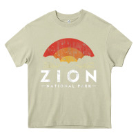 Mossy retro zion national park us vintage utah adventure hiking Heavy Core Tee - linhVisuals