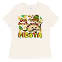 Bone Just Here To Fiesta Ladies Tee - CowhideDigitalArt