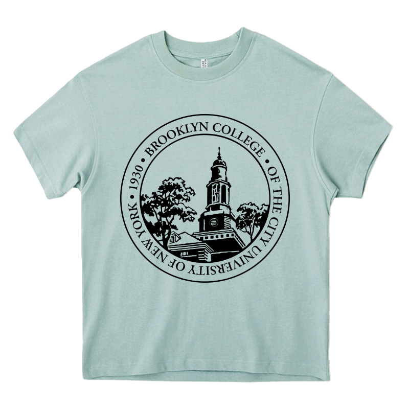 Brooklyn College Seal Heavy Core Tee by linhVisuals | Teevron