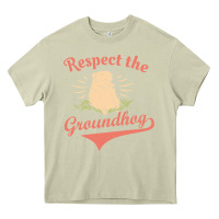 Mossy respect the groundhog happy groundhog day vintage Heavy Core Tee - linhVisuals
