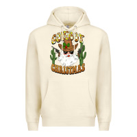 Sandshell cowboy christmas santa Premium Hoodie - BarkalooDesign