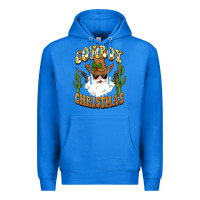 True Royal cowboy christmas santa Premium Hoodie - BarkalooDesign