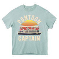 Arona retro pontoon captain of the boat funny river cruising gift for pontoo Heavy Core Tee - linhVisuals